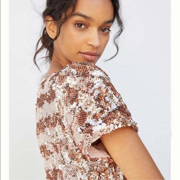 Anthropologie x Maeve Bernadette Sequin Midi Dress NWT - Picture 12 of 12